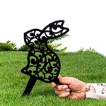 Садовая фигура из металла