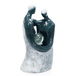 Фонтан декоративный с шаром Нежность U09212 полистоун, высота 73 см U09212 - фото 90094