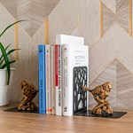 Ограничитель для книг с птичкой Ограничитель для книг с птичкой