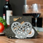 Салфетница Сердечко 703-016