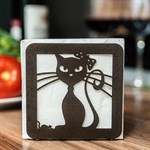 Салфетница металлическая 703-018