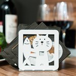 Салфетница Кот 703-019