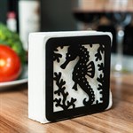 Салфетница металлическая