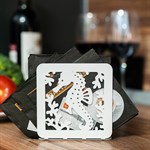 Салфетница Морской конек 703-020 металлическая