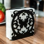 Салфетница кухонная  из металла 703-025 703-025 - фото 90199 Салфетница кухонная  из металла 703-025 703-025 - фото 90199