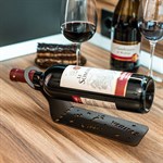 настольная металлическая бутылочница цв.коричневый