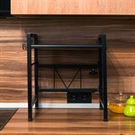 Полка кухонная под микроволновую печь 115-004B 115-004R-B - фото 90249