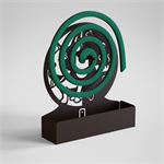 подставка для спирали от насекомых цв.коричневый