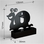 Подставка для спиралей от комаров Улитка 704-207 металлическая 704-207 - фото 90345