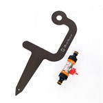 Крепление для крана для полива грядки