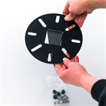 круглое крепление для колонки