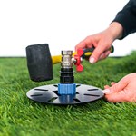 крепление садовой колонки