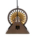 коричневая подставка под спираль от насекомых