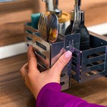 Модульная полка для хранения столовых приборов на кухне 115-204 115-204 - фото 90660