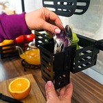 Модульная полка для хранения столовых приборов на кухне 115-204 115-204 - фото 90662