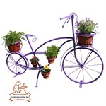 Велосипед кованый подставка для цветов