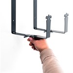 Кронштейн для балконных ящиков цв.чёрный