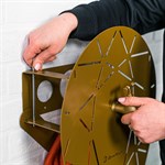 Настенный умывальник с кронштейном для шланга 550-009 550-009 - фото 90914