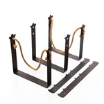 дровница с лазерной резкой