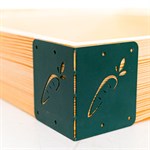 Кронштейн угловой металлический (1шт) для высоких грядок 801-017 801-017 - фото 91106