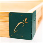 Кронштейн угловой металлический (1шт) для высоких грядок 801-017 801-017 - фото 91107