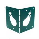 Угловой кронштейн для высоких грядок 801-018 801-018 - фото 91109