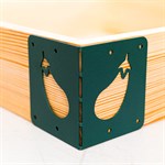 Угловой кронштейн для высоких грядок 801-018 801-018 - фото 91111