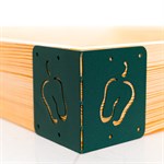 Кронштейн угловой металлический (1шт) для высоких грядок 801-020 801-020 - фото 91117