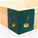 Кронштейн угловой металлический (1шт) для высоких грядок 801-026 801-026 - фото 91134