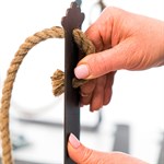 дровница с канатом