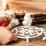 металлическая подставка под горячее