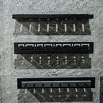 полки для ванной цв.черный