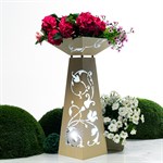 вазон уличный металлический