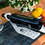 Подставка для бутылок металлическая