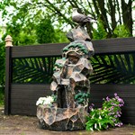 Фонтан декоративный для дачи