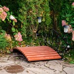 Мостик декоративный разборный с фонарями 860-53R 860-53R - фото 91848 Мостик декоративный разборный с фонарями 860-53R 860-53R - фото 91848