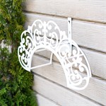 кронштейн для шланга цв. белый белый