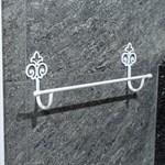 металлический держатель для ванной