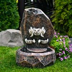 декоративный фонтан из стеклопластика