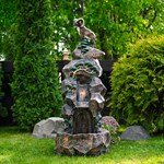 фонтан для дачи