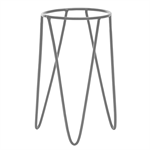 Подставка для цветов в стиле лофт цв.серый