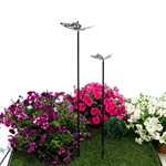 металлический садовый декор