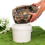 поддон для водоснабжения в саду