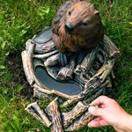 садовый фонтан