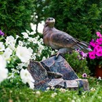 садовый фонтан