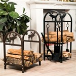 металлические дровницы от производителя