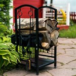 дровница металлическая