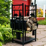 металлическая дровница