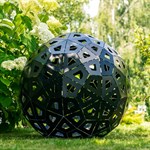 полигональный шад для благоустройства территории