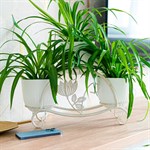 Подставка для цветов на подоконник кованая 41-014 41-014 - фото 93812